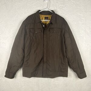 Prana Brown Lightweight Shirt Jacket